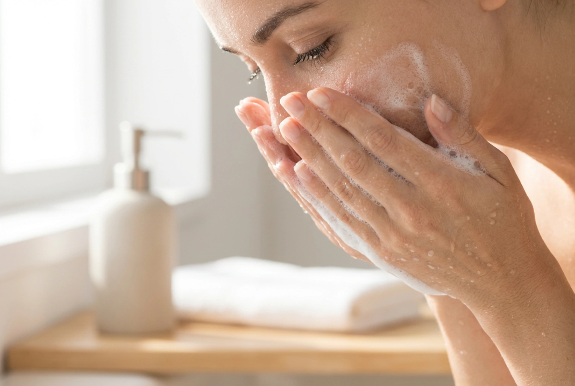 Rengöringsskum: Skonsam Rengöring Utan Uttorkning