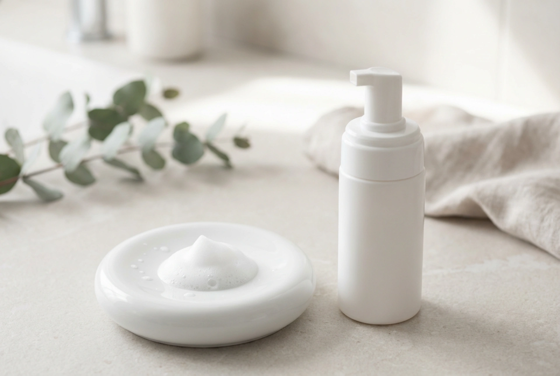 Rengöringsmousse: en lätt formula som tar bort smink och SPF