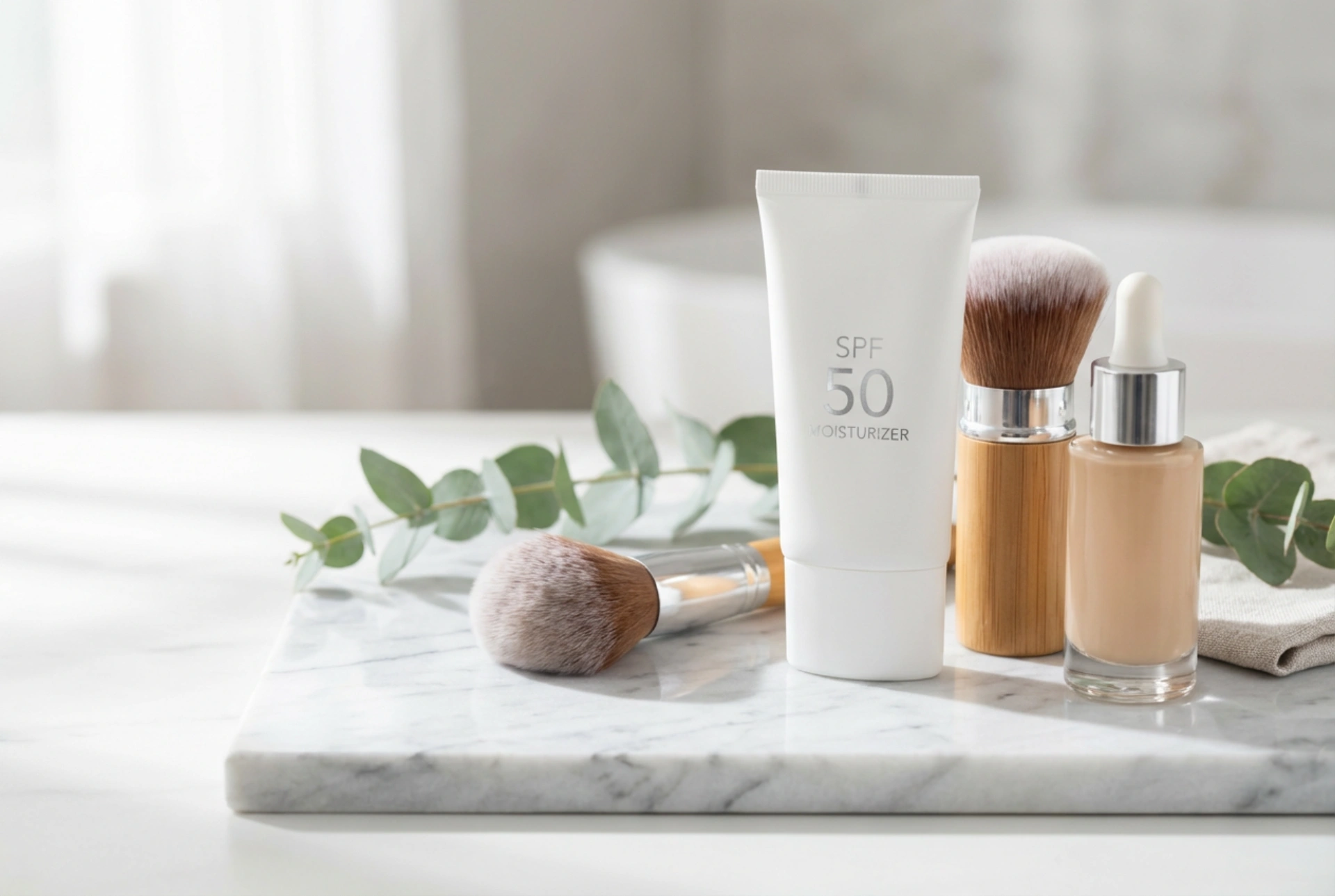 Återfuktande ansiktskräm med SPF 50: Så integrerar du den i din makeup och hudvårdsrutin