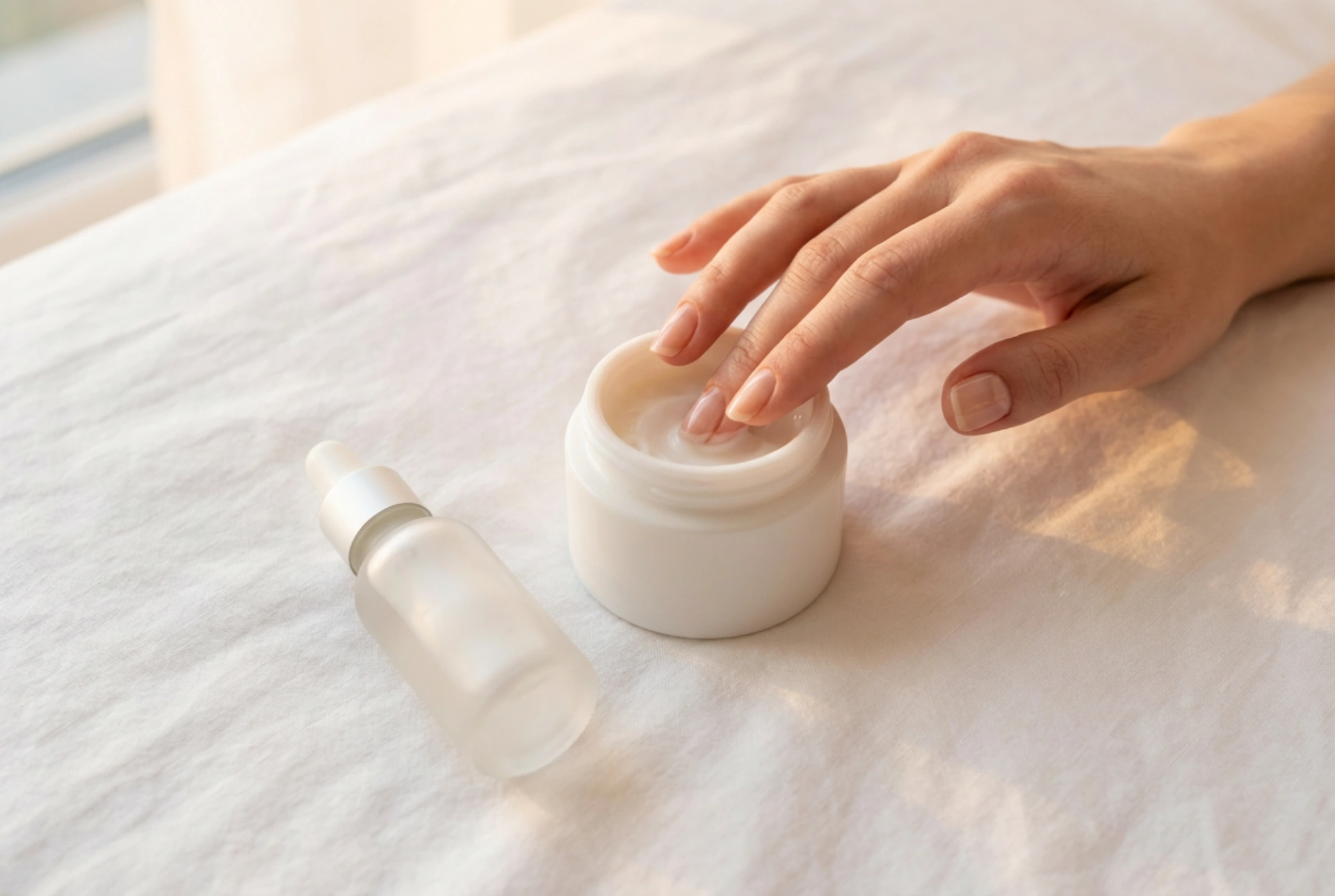 Nattkräm för återfuktning: hur du väljer, applicerar och kombinerar med serum