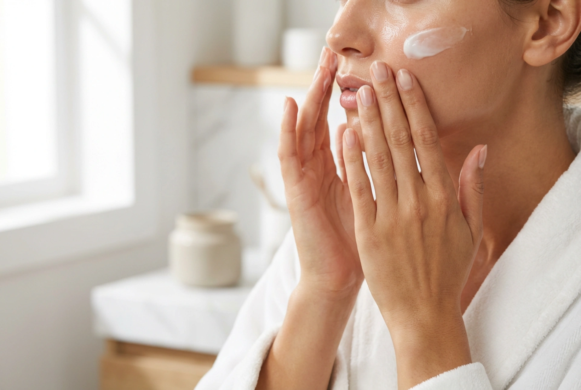 Intensivt återfuktande ansiktskräm: att välja formula och appliceringsteknik