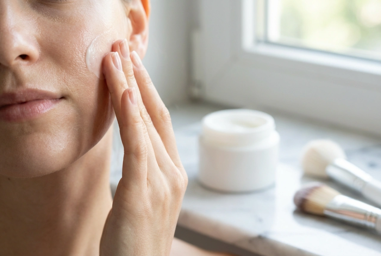 Intensivt återfuktande ansiktskräm: tidpunkt, applicering och kombination med makeup