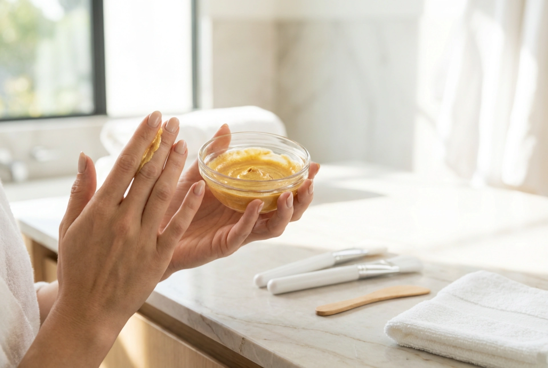 Guldmask i din hudvårdsrutin: Så applicerar och avlägsnar du den korrekt