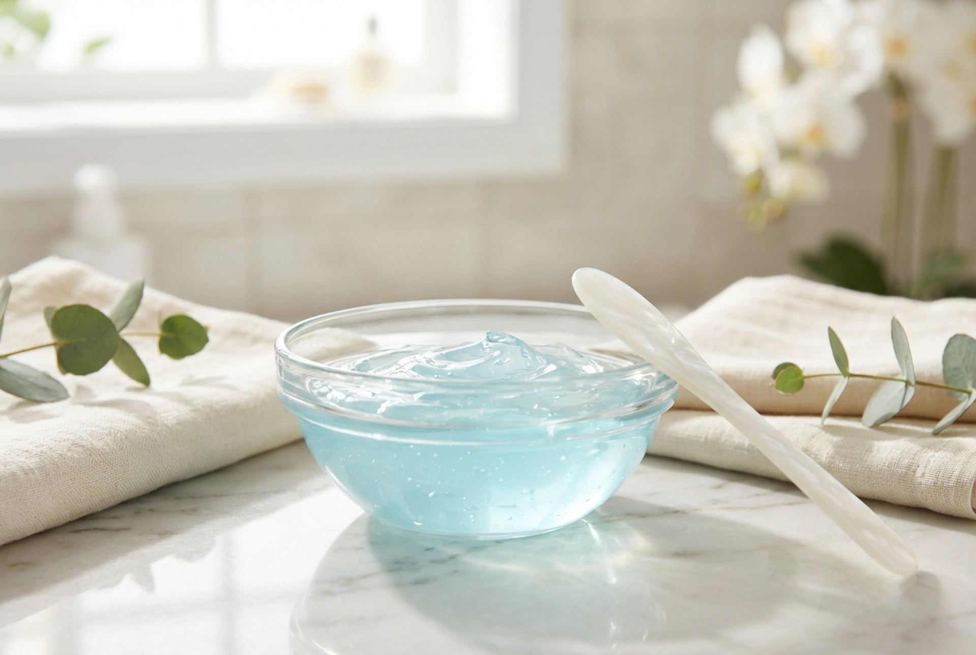 Gelmask för ansiktet: svalkande effekt, applicering och borttagning