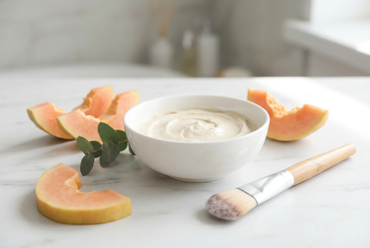 Enzymmask för ansiktet: skonsam exfoliering steg för steg
