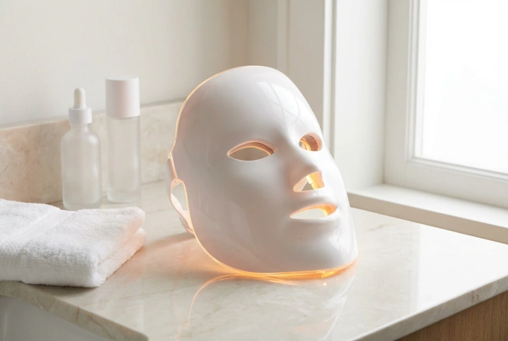 LED-ansiktsmask: användningsprinciper, sessionstid och hudvård