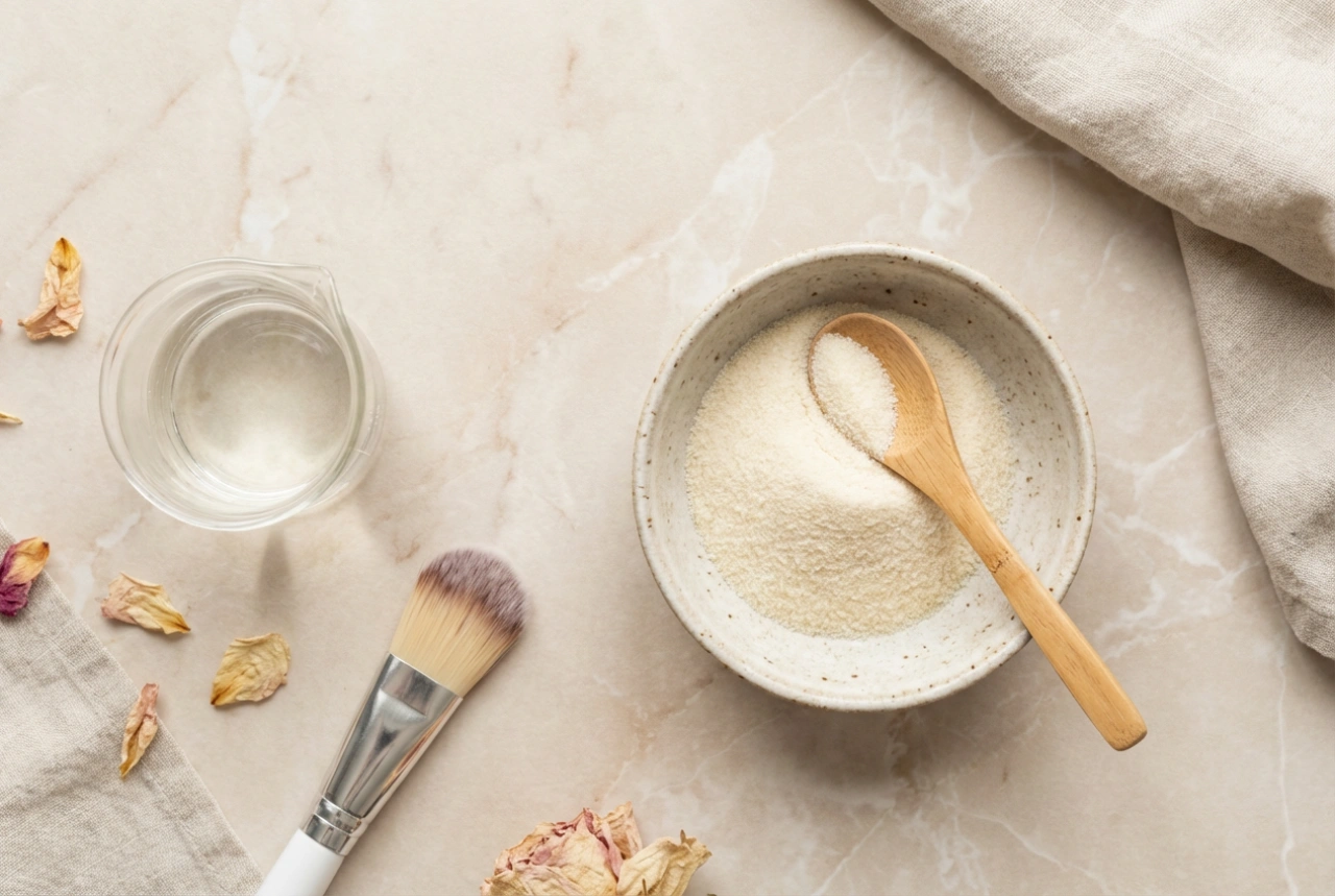 Gelatinmask för ansiktet: hur man förbereder, applicerar och tar bort