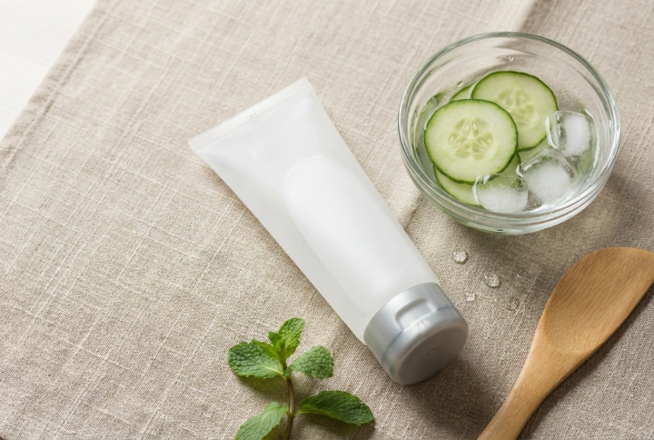 Svalkande ansiktsmask: lindring efter solen, verkningstid och hygien