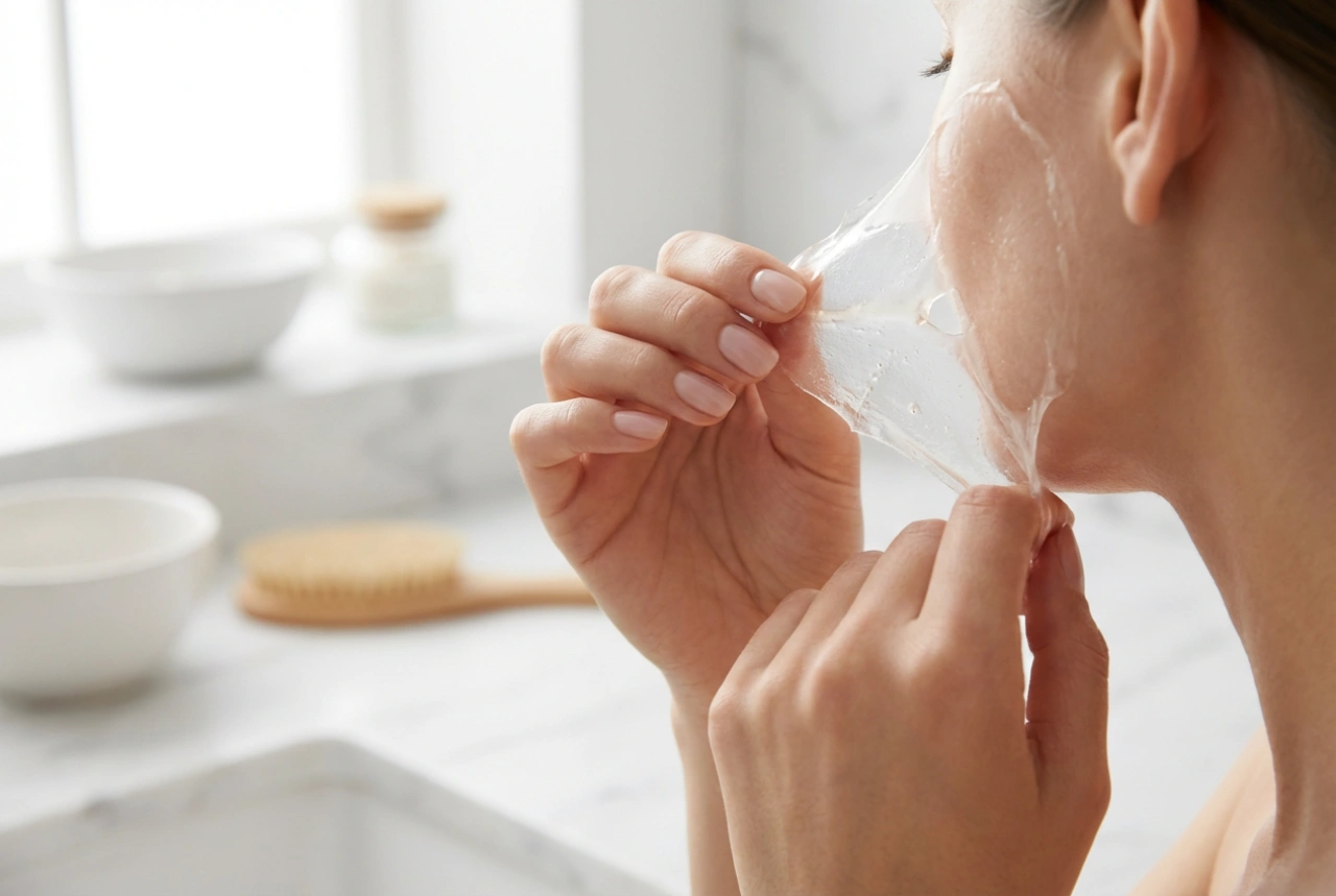 Peel off-mask hemma: Hur du förbereder huden och drar av den säkert