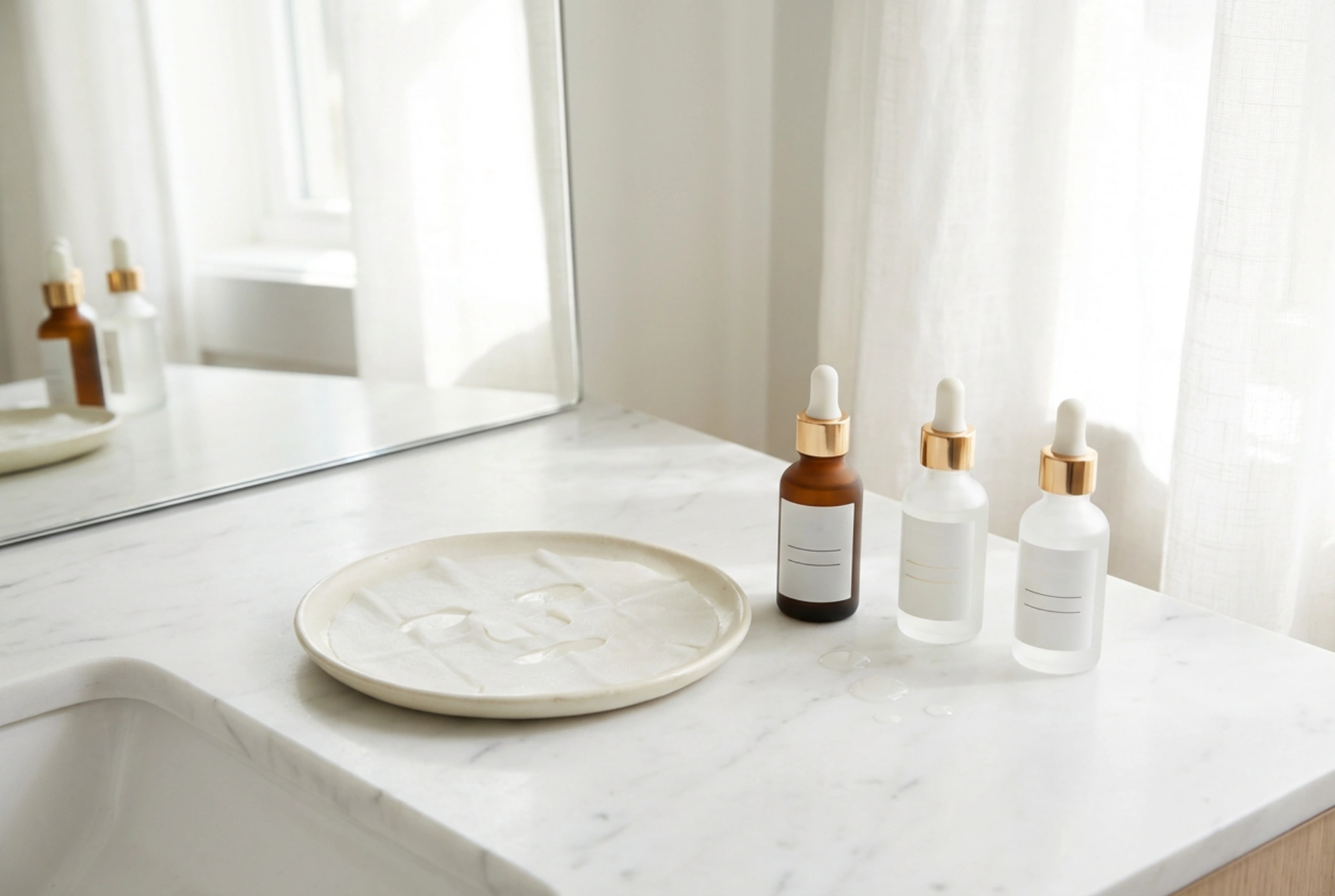 Sheet mask för ansiktet: passform, tid och efterföljande hudvård