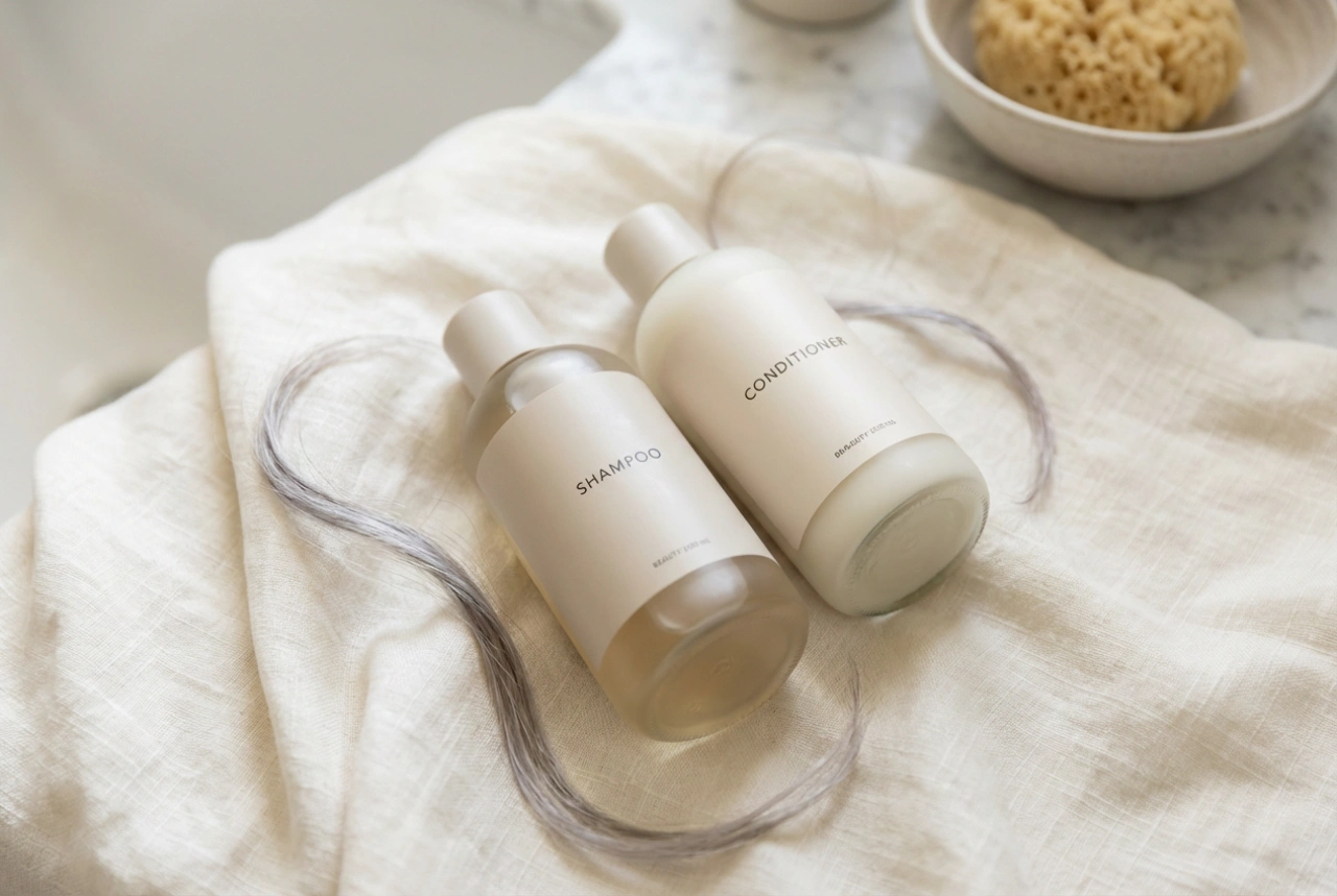 Diskret täckning: Schampo mot grått hår och vård för grånande hår