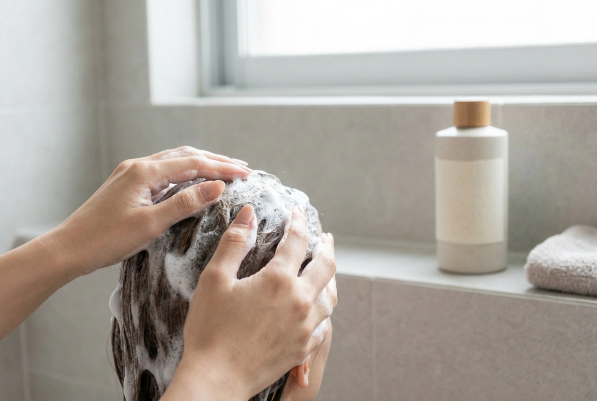 Schampo för hårbotten: korrekt tvätt och skonsam massage