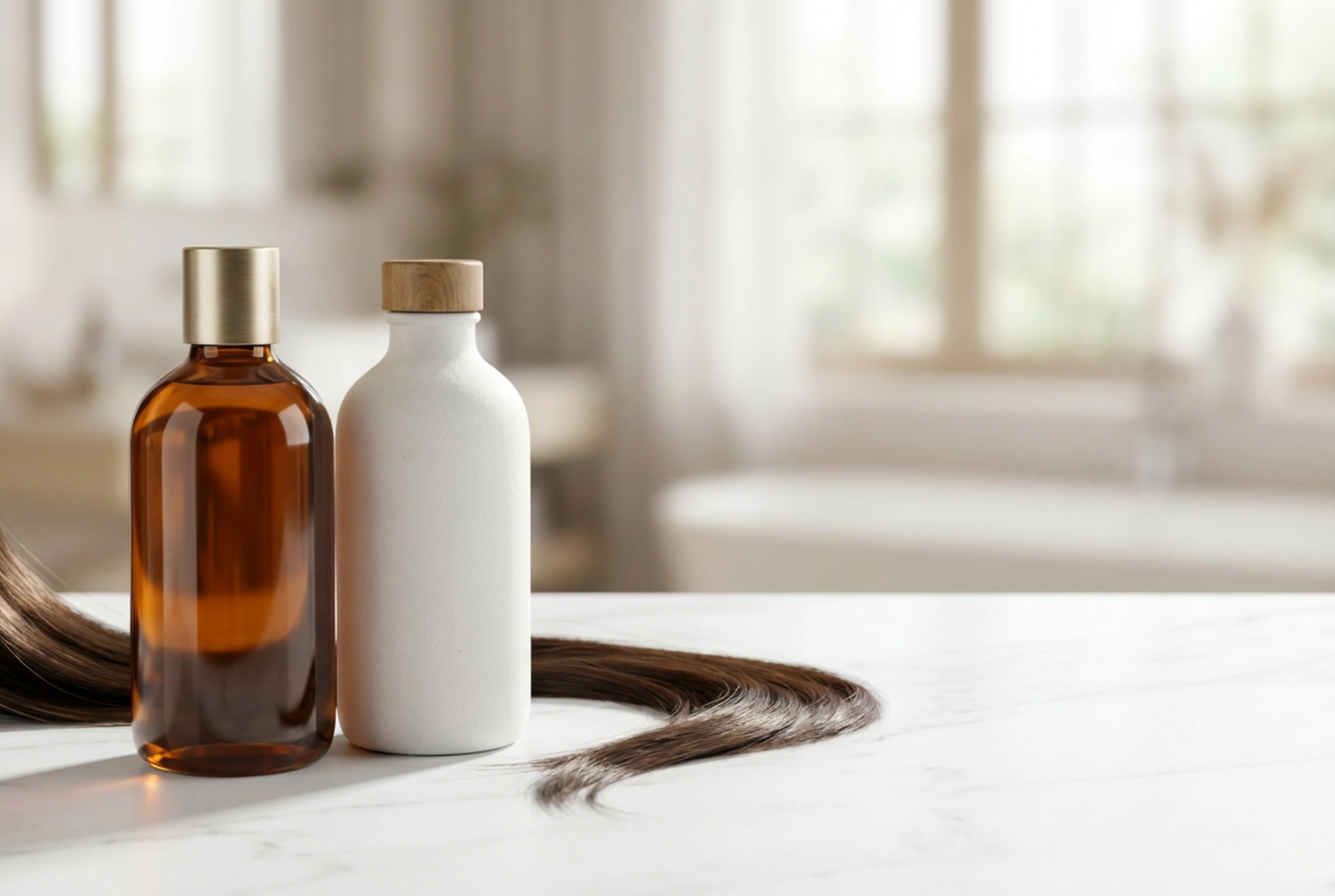 Schampo med keratin: när det hjälper och när det är bättre att välja en annan formula