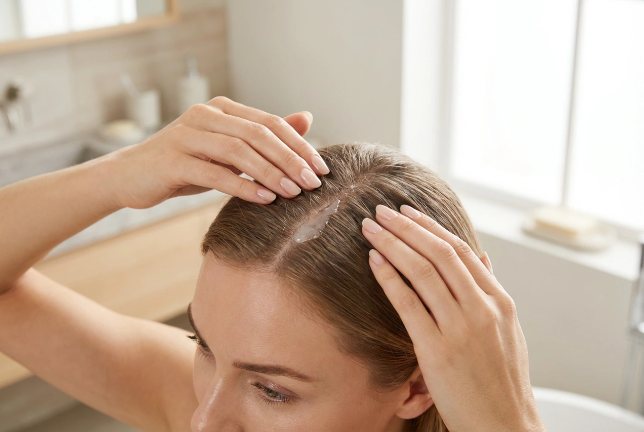 Hårbalsam för hårbotten: Hur du applicerar det utan att få fett hår