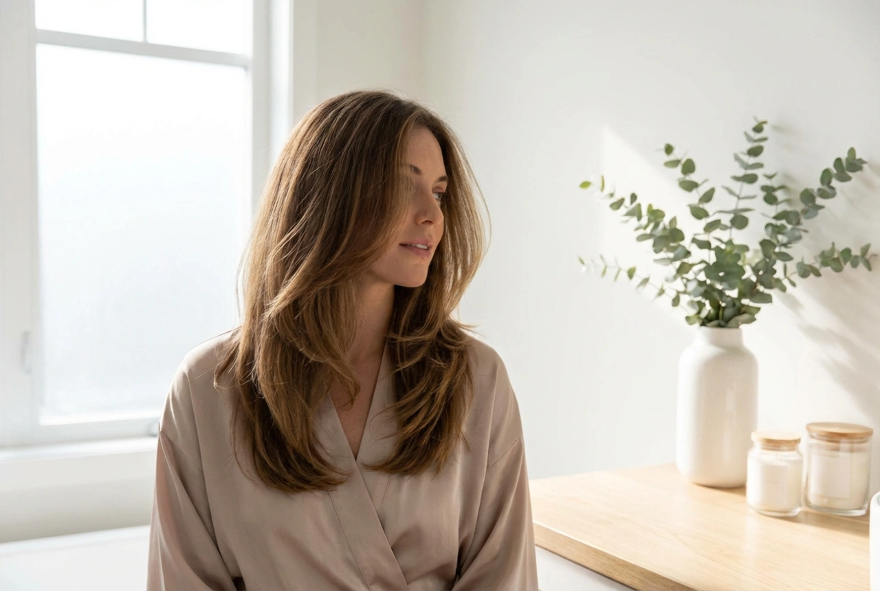 Hur man stylar axellångt hår för att ge det lätthet