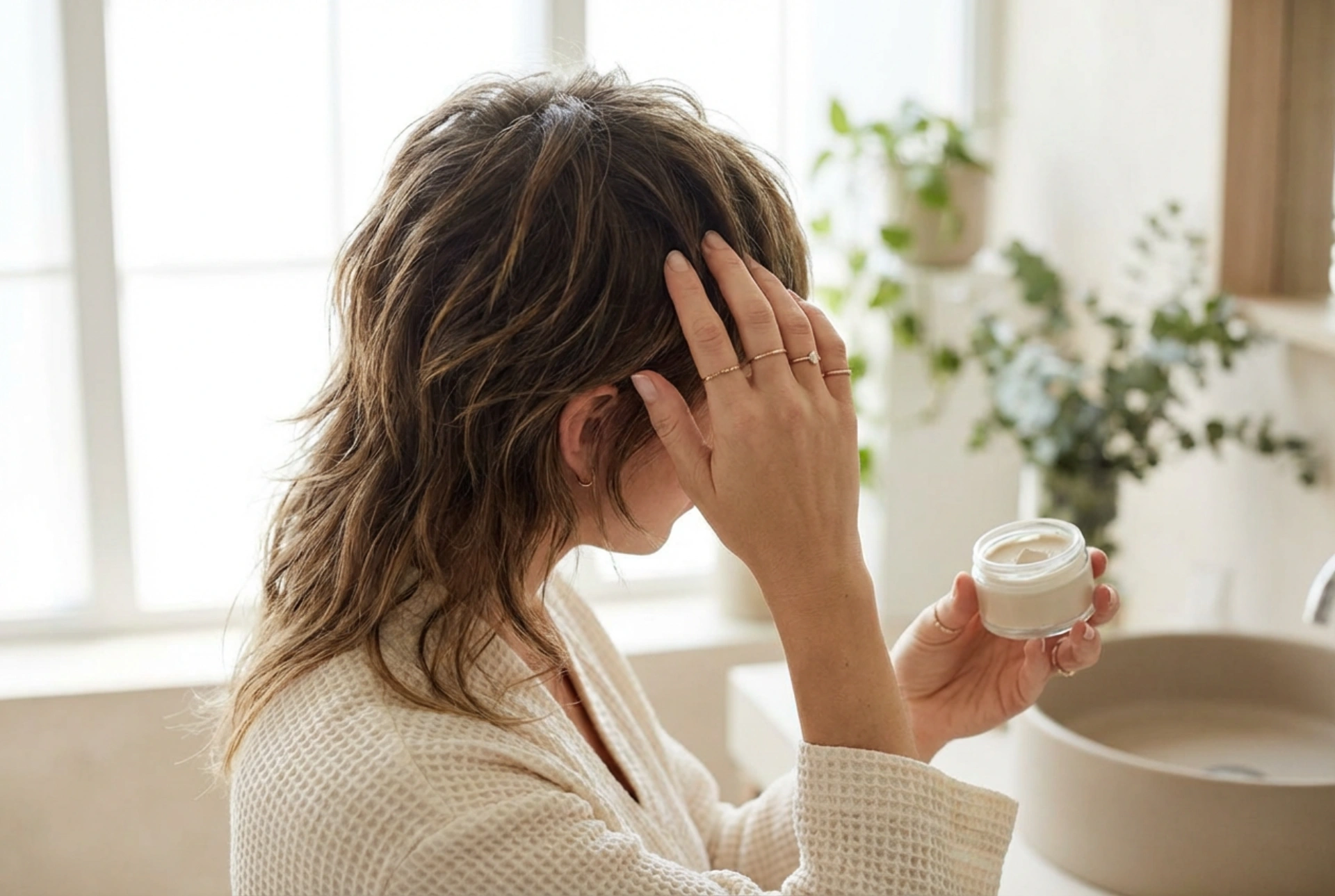 Mullet-frisyr för damer: styla textur och volym hemma
