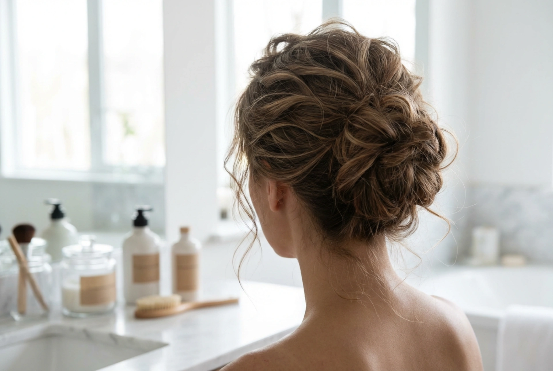 Tuppkamsfrisyr: Skapa volym, stadga och textur hemma