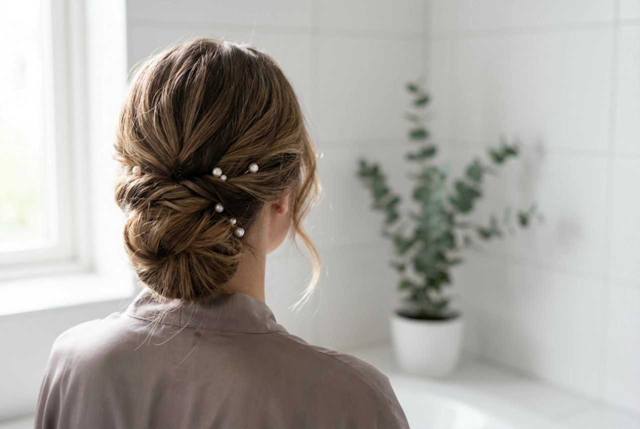 Bröllopsfrisyrer för medellångt hår: Tre eleganta idéer