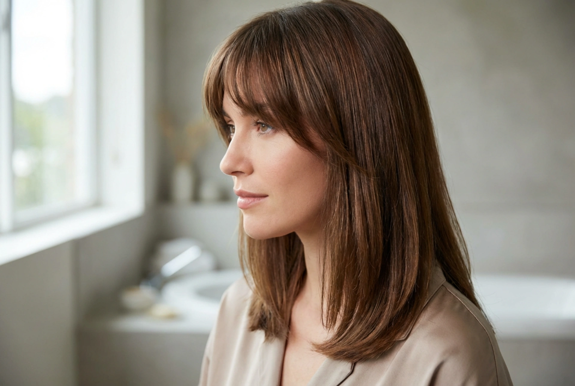 Föryngrande frisyrer med lugg: vilken klippning och hur man stylar den