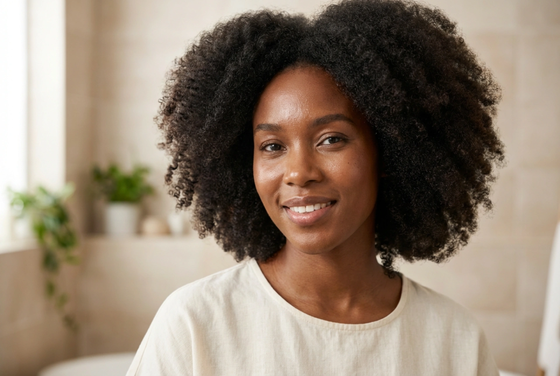 Afrofrisyr till vardags: definition av lockar, volym och stadga
