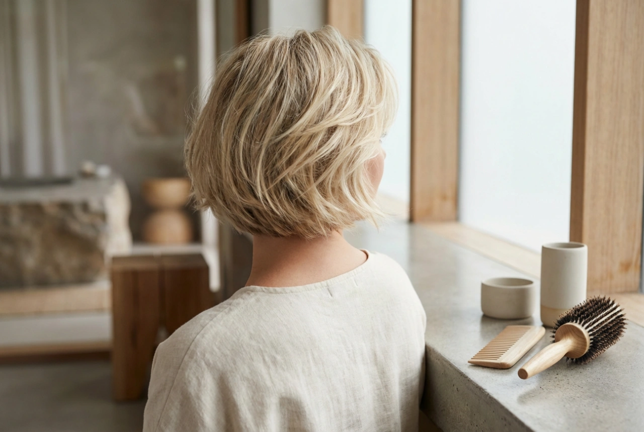 Hur du stylar en kort damfrisyr: volym, textur och hållbarhet