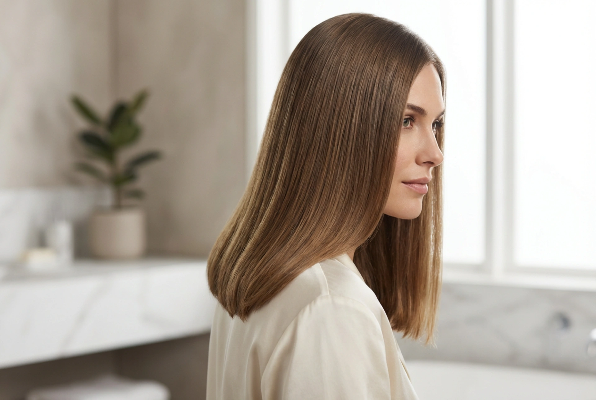 Lobben utan hemligheter: lång bob-frisyr steg för steg