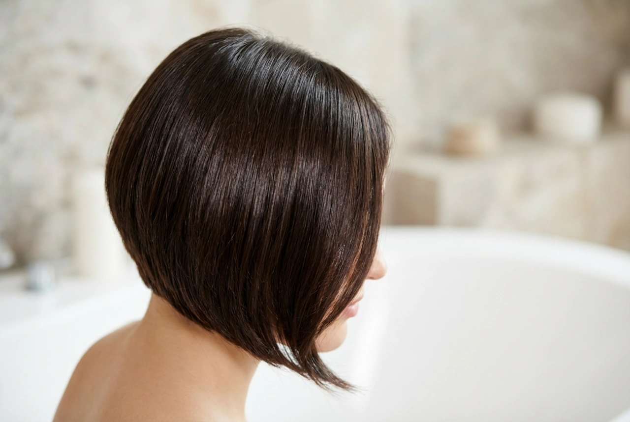 Asymmetri som fungerar: En glansig sidbena för damer