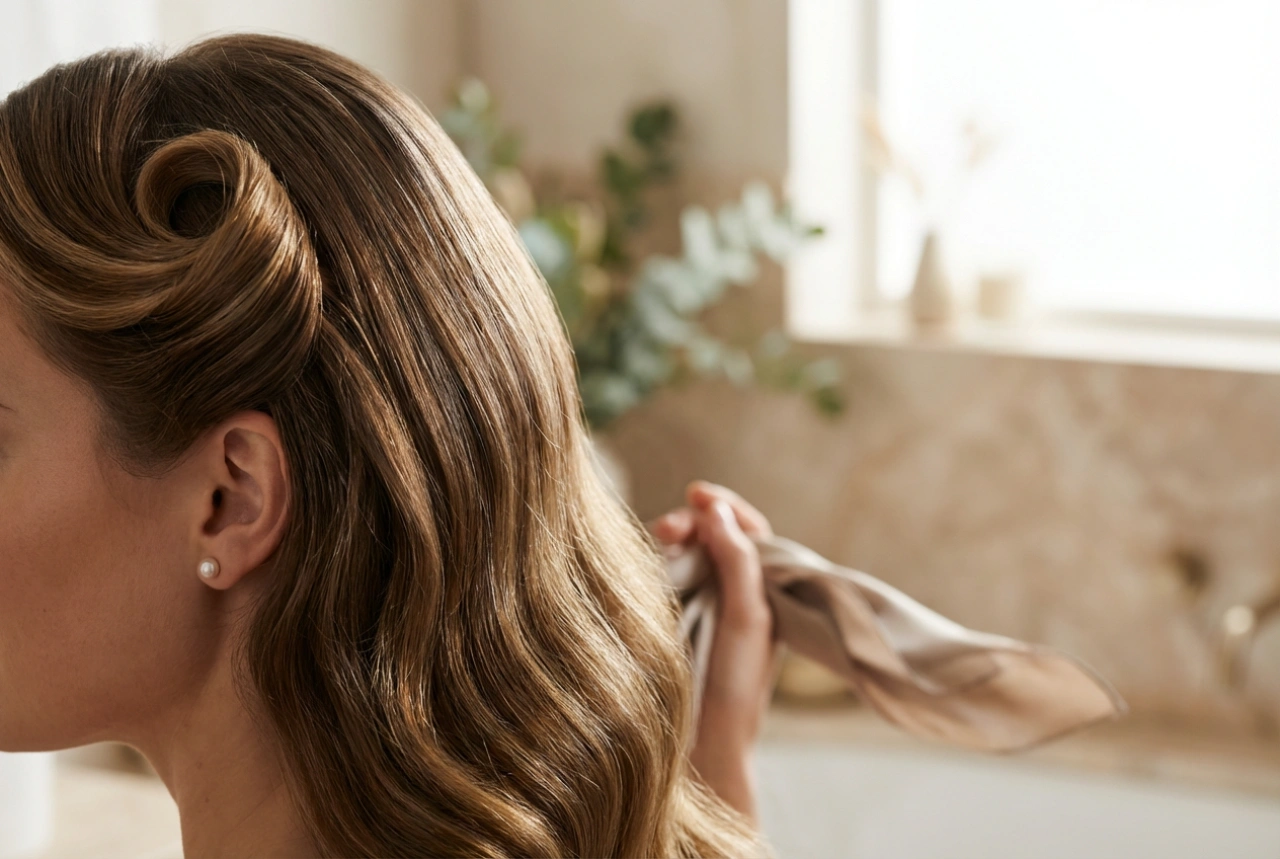 Retrofrisyrer: Hollywoodvågor, victory rolls och en glansig finish