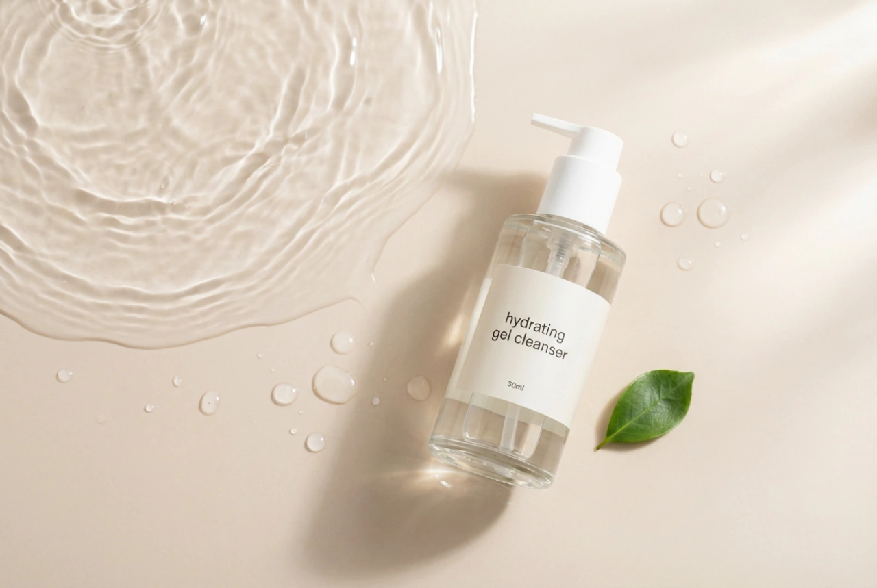 Fuktgivande ansiktsrengöringsgel: när ska man välja den och hur applicerar man den?