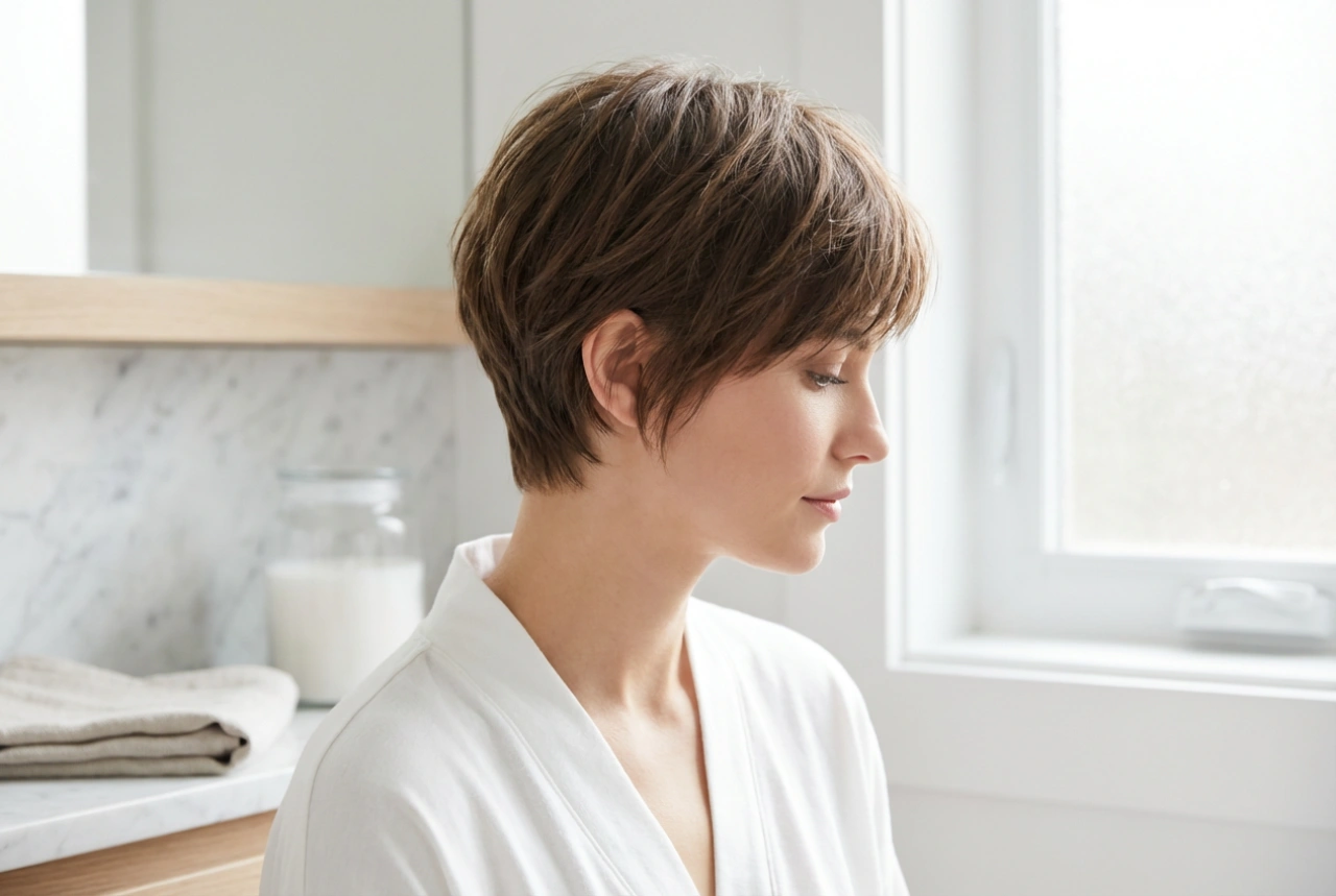 Hur man stylar kort hår: Volym och textur