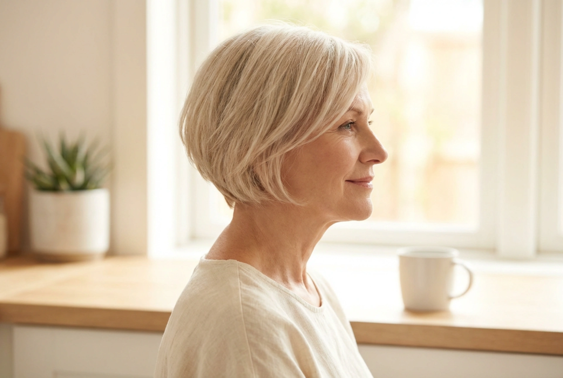 Frisyrer för kvinnor över 50: lätta klippningar och enkel styling