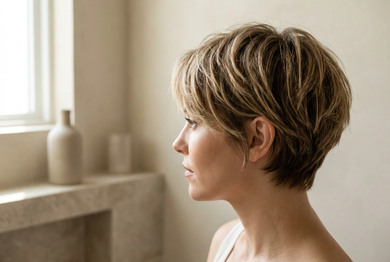 Hur du stylar korta damfrisyrer: pixie, crop och textur