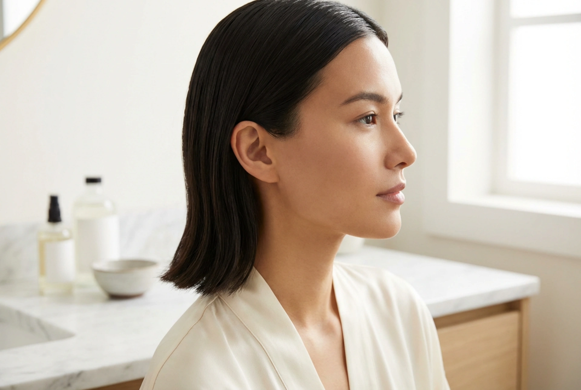 Minimalism och ordning: frisyrer bakom örat med varaktig stadga