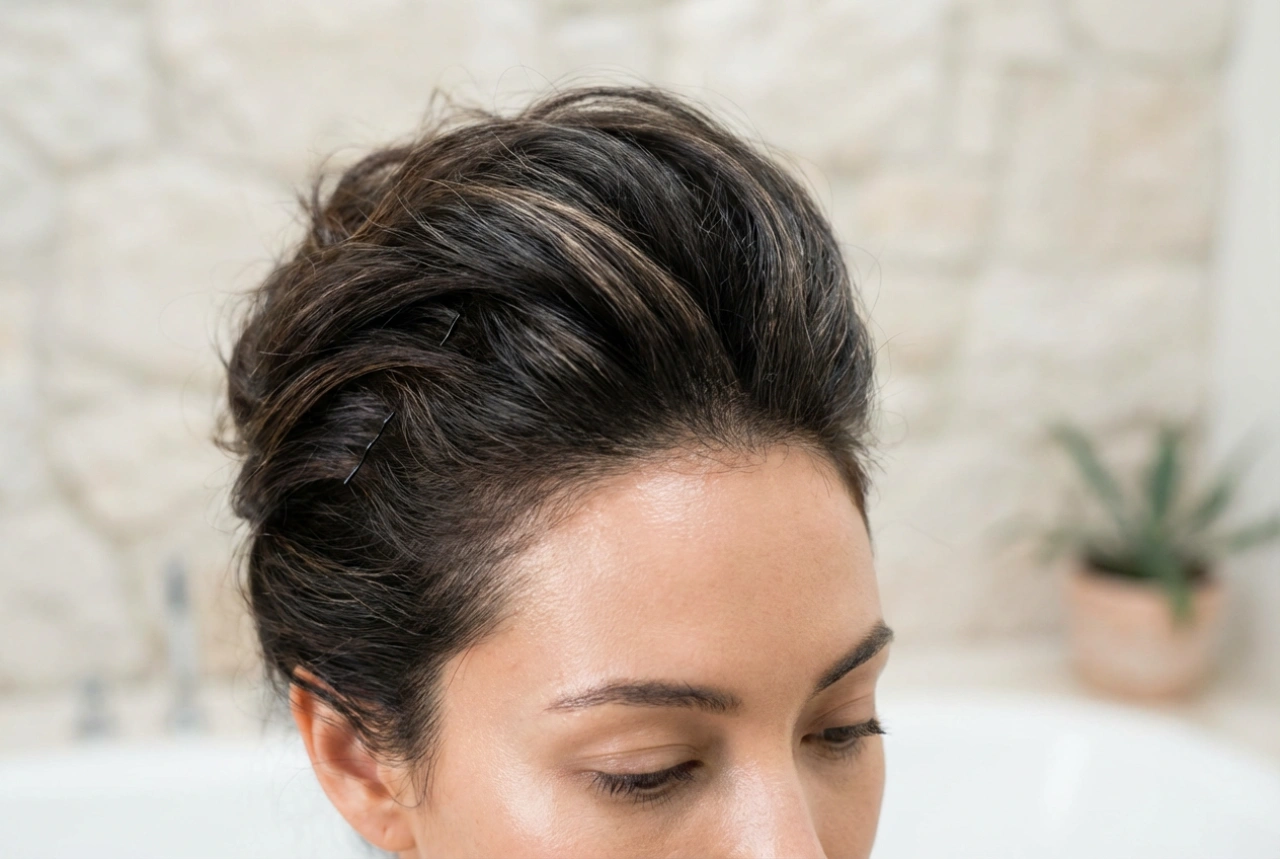 Sätta upp luggen: fästa, volym och osynliga hårnålar