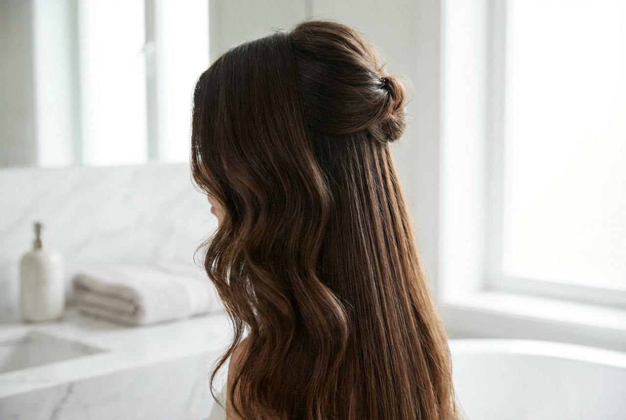 Frisyrer för långt hår: vågor, utjämning och uppsättningar steg för steg