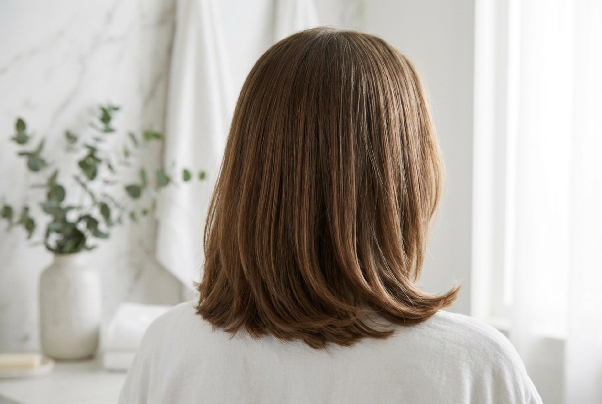 Uppklippt rakt hår: hur du skapar rörelse och kontrollerar topparna