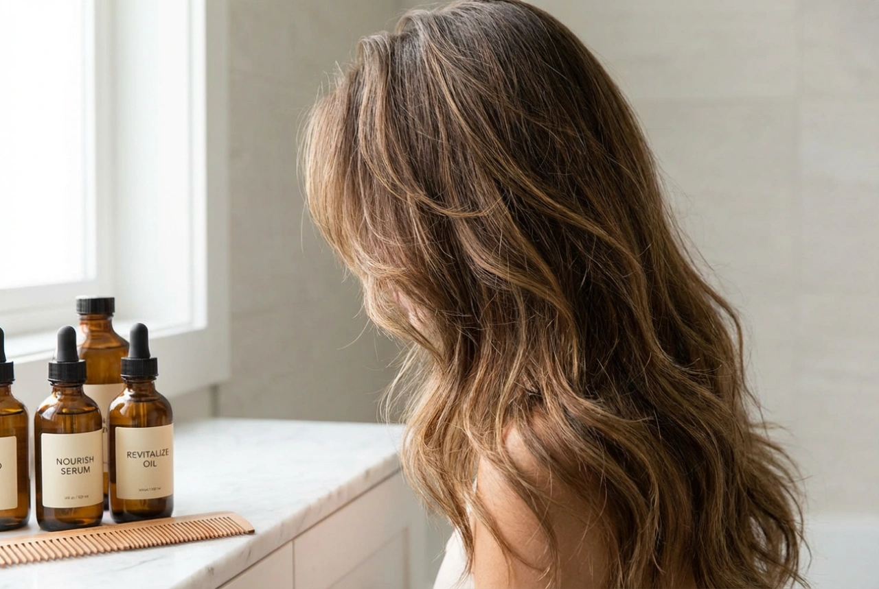 Långt uppklippt hår: Lager, volym och vård efter klippning