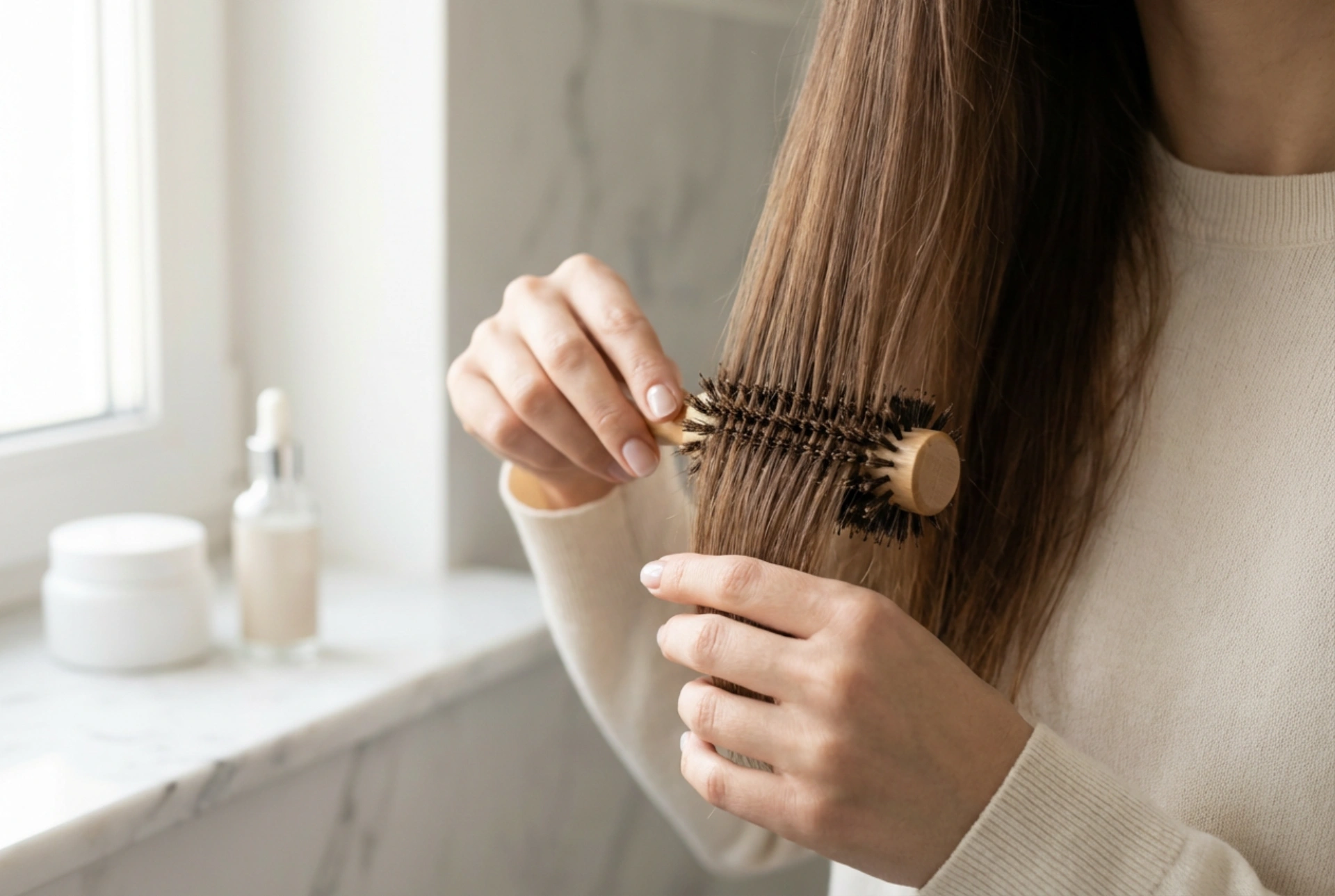 Lång lugg utan besvär: Klippning, föning och stylingtekniker