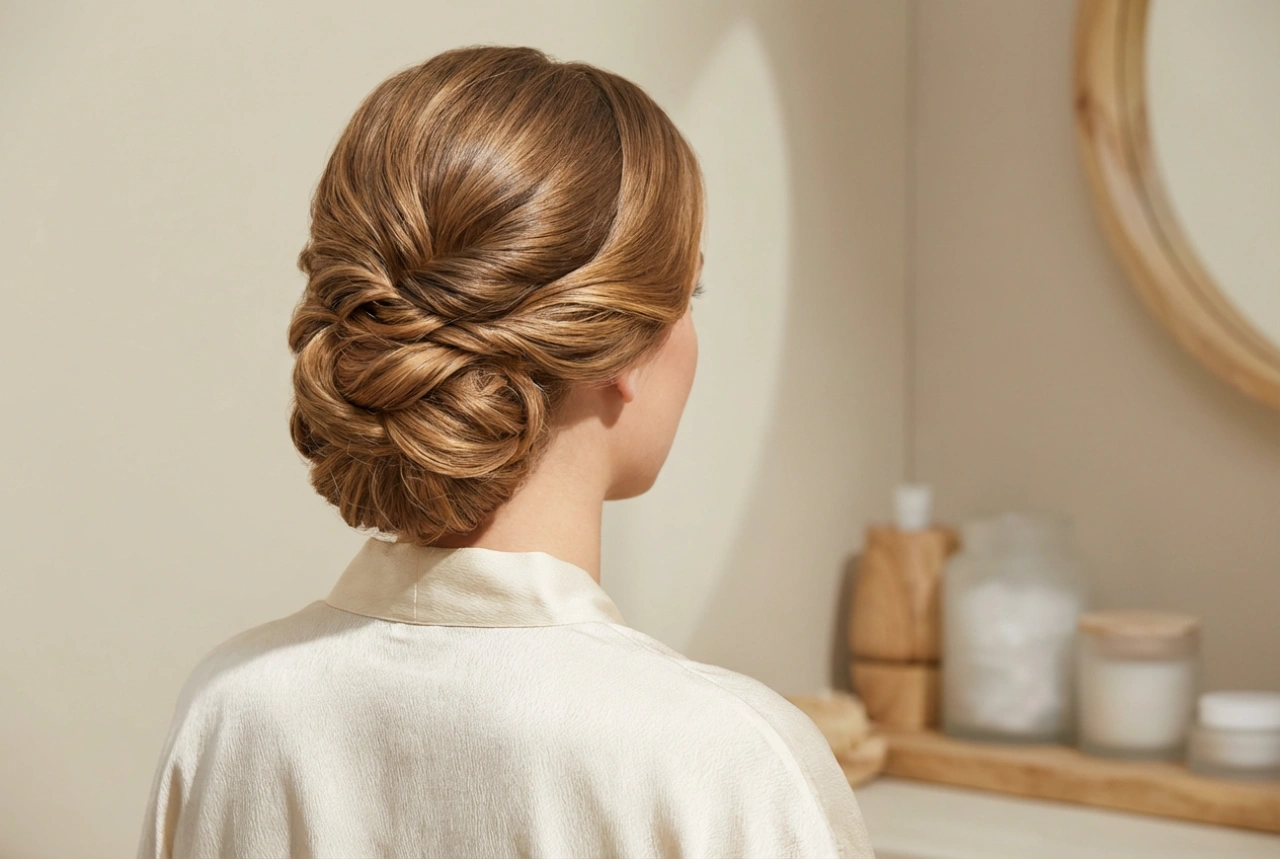 Elegant frisyr för långt hår: uppsättning, vågor och släta slingor