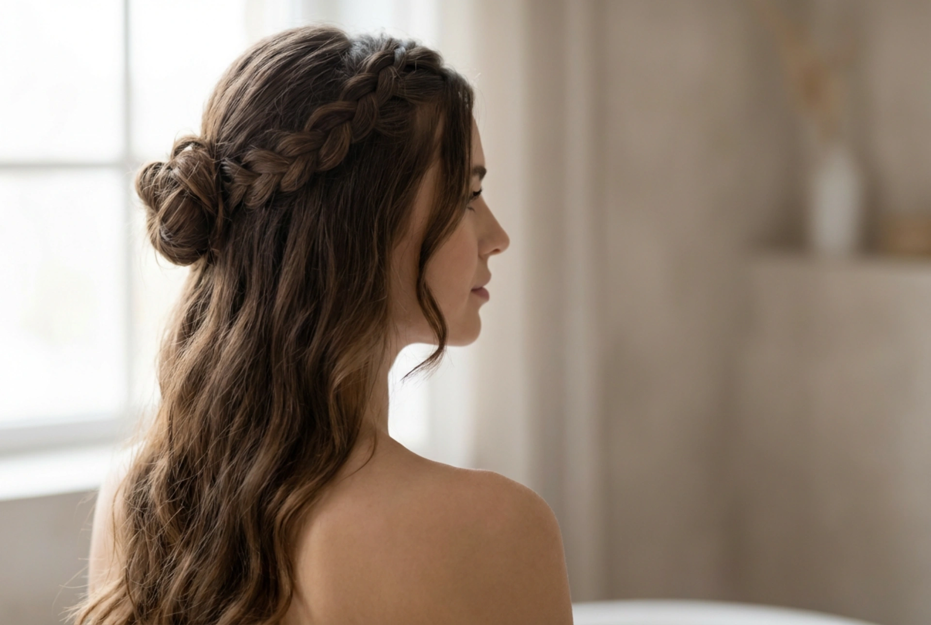 Snygga frisyrer för långt hår: enkla flätor, vågor och uppsättningar