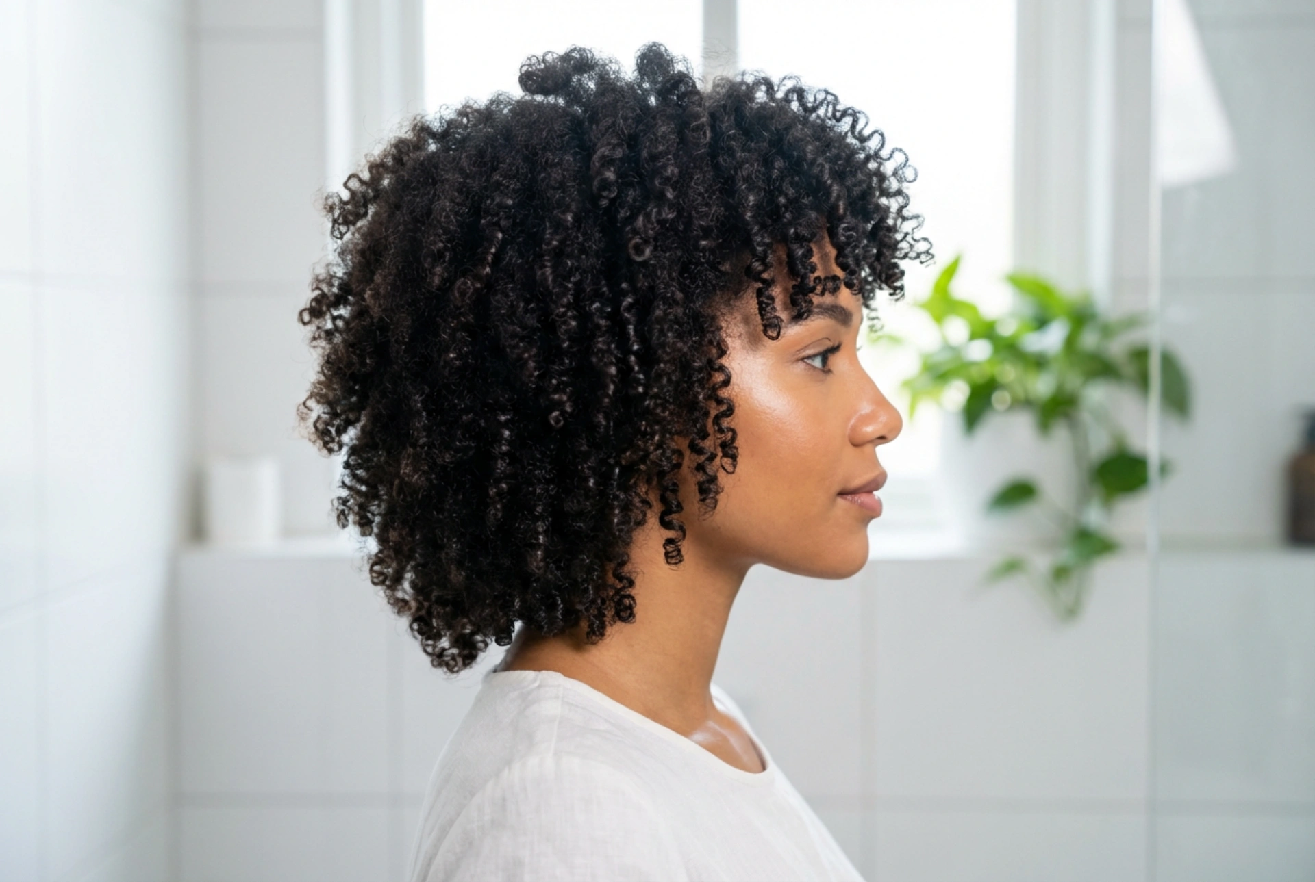 Afrofrisyr och lockar: hur man framhäver lockarna och bevarar volymen