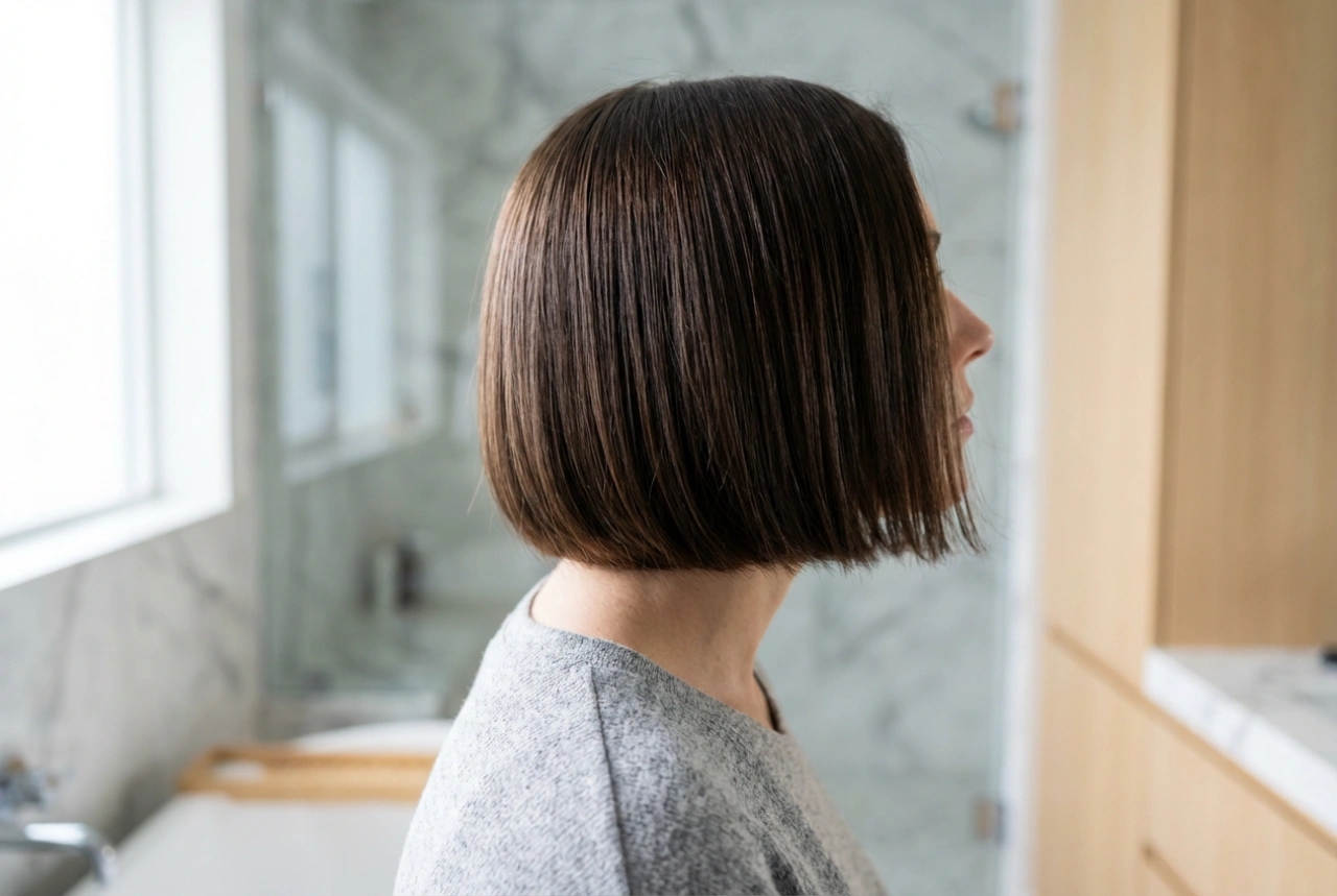 Den karakteristiska klippningen: Simona-frisyren, styling och fixering