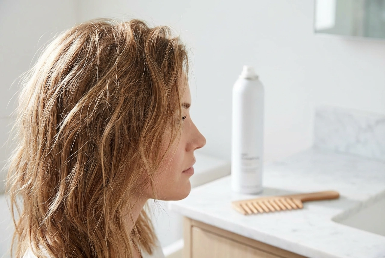 Snabb fräschör: Stylingtips för fett hår utan hårtvätt