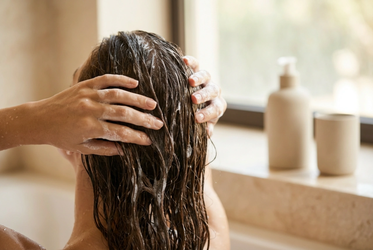 Tvätta håret utan misstag: förberedelse, massage och sköljning