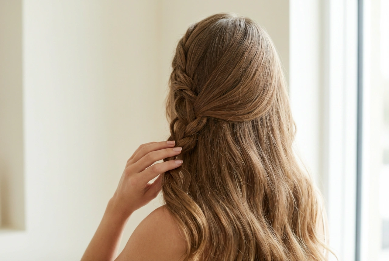 Frisyrer för långt hår: vågor, flätor och snabba uppsättningar
