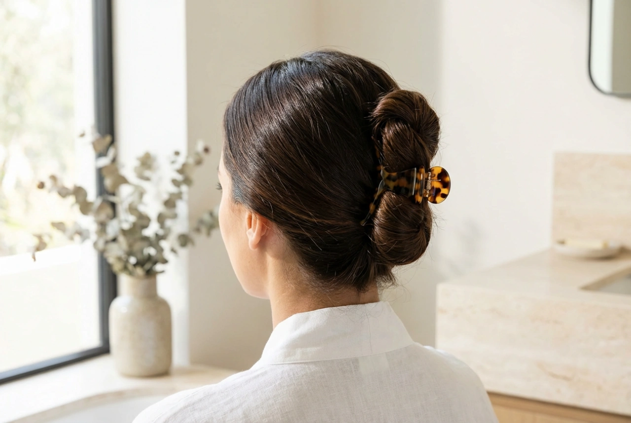 Frisyrer med hårklämma: vardagsuppsättningar och kvällsvarianter