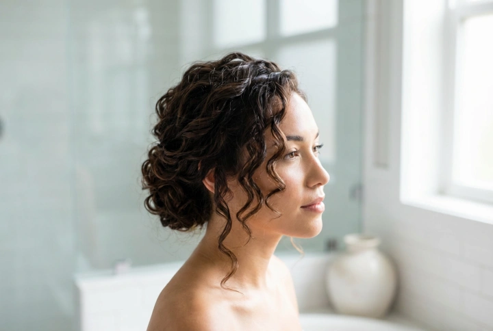 Frisyrer för lockigt hår: Lockdefinition och hållbara uppsättningar