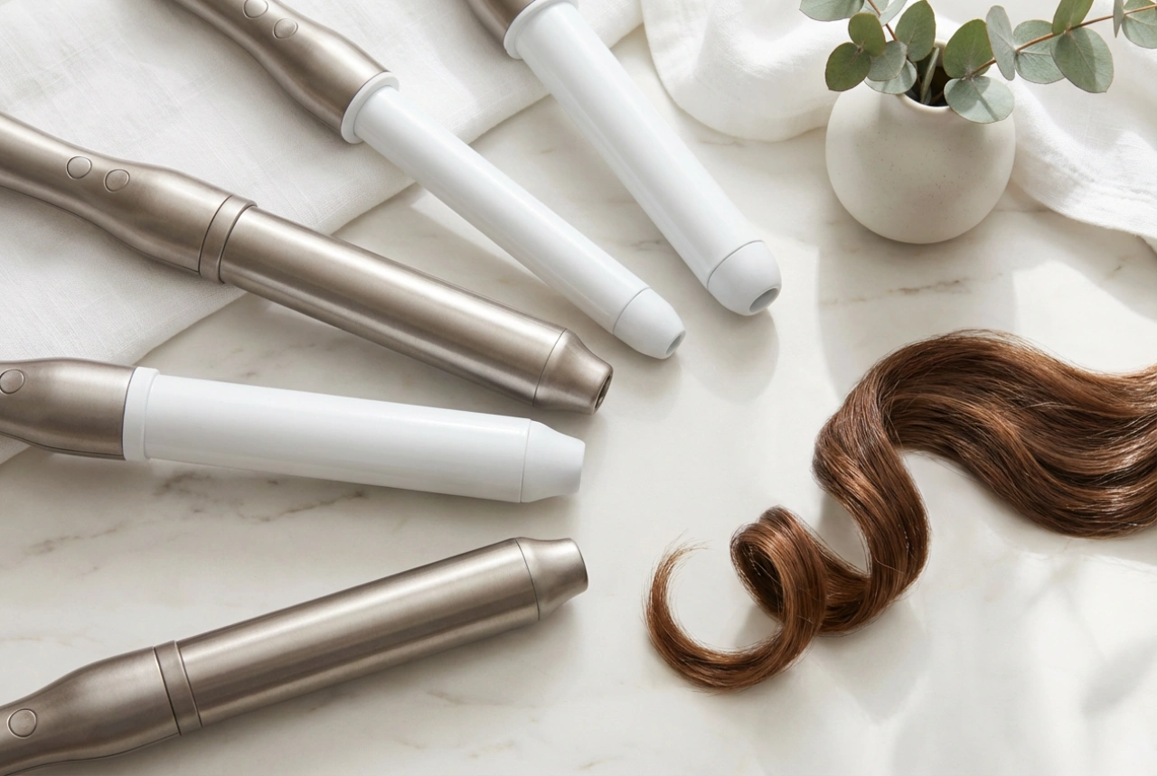 Locktänger: Val av form och diameter, tekniker för lockning och fixering