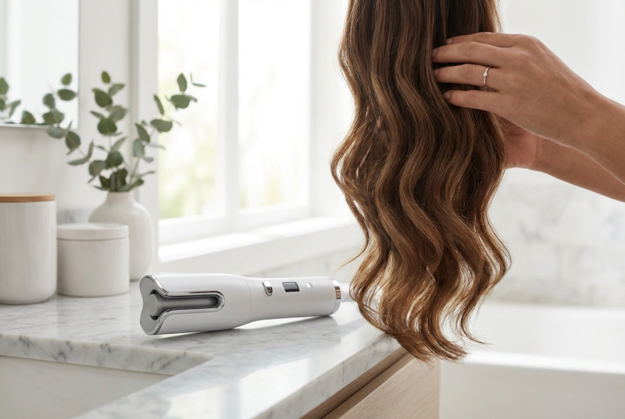 Automatisk locktång: hur man lockar snabbt och utan att bränna sig