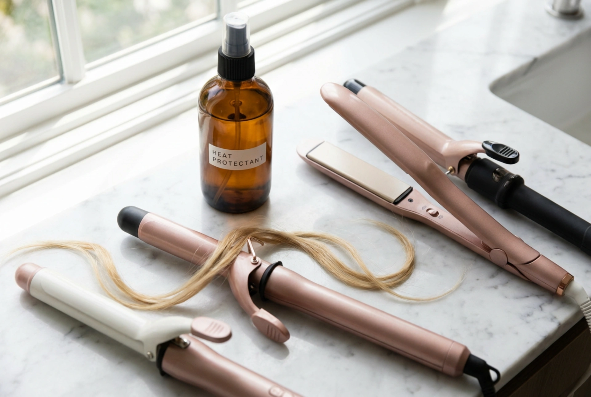 Hur man väljer locktång och lockar håret utan att bränna det